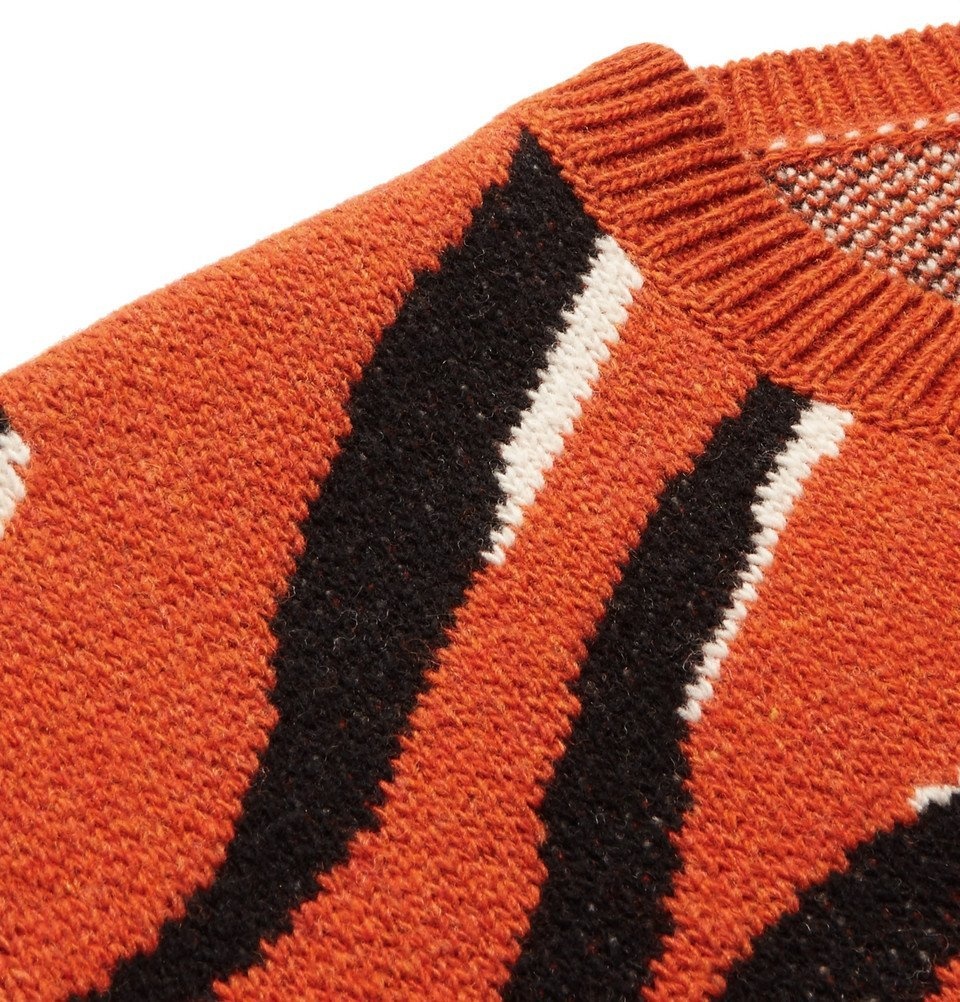 Gucci Multicolor Lurex Knit Tiger Intarsia Pullover S Gucci