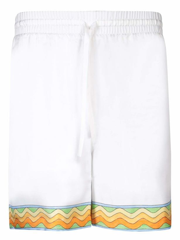 Photo: Casablanca Silk Bermuda Shorts