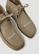 Chaos Balance Wallabee Shoes in Beige