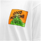 Good Morning Tapes Men's Mountain T-Shirt in White