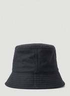 Logo Bucket Hat in Black