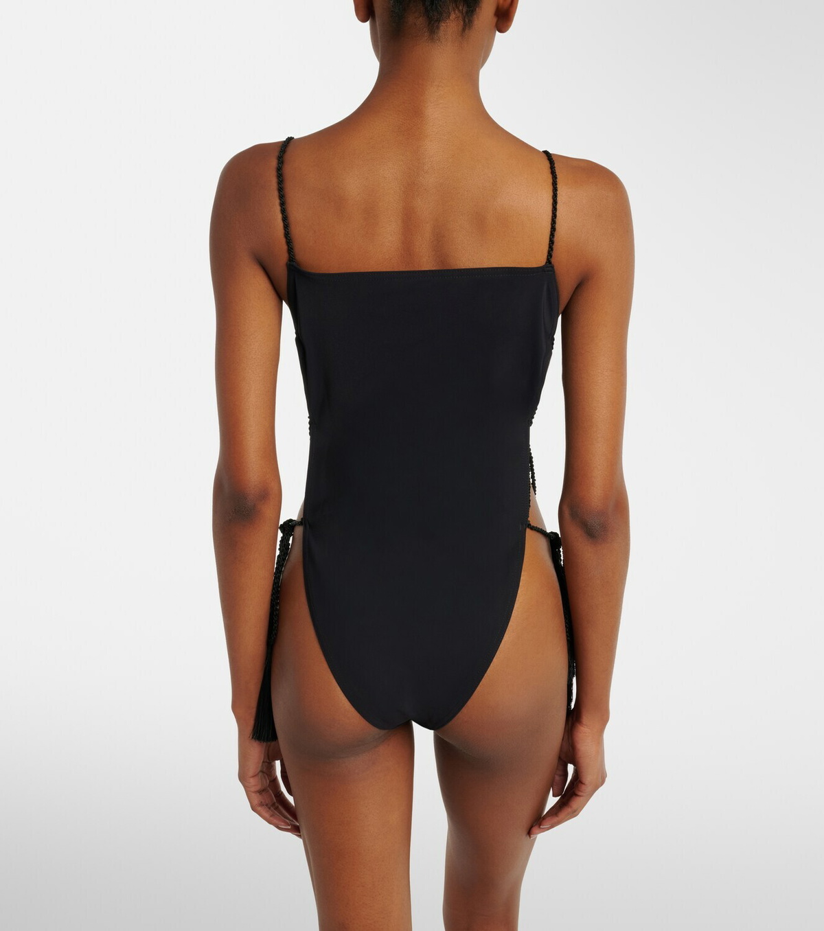 Alaïa Tassel lace-up swimsuit