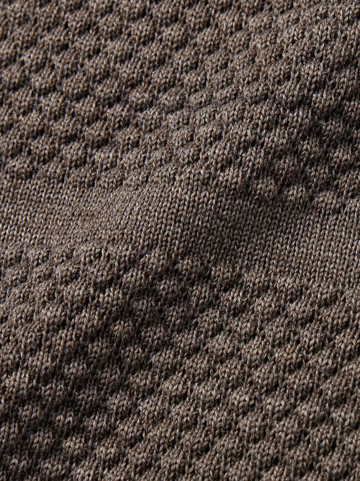 S.N.S. Herning - Fisherman Wool Rollneck Sweater - Brown