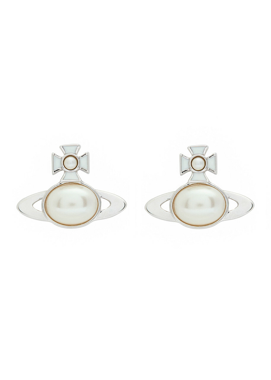 Vivienne Westwood Grace Orb embellished earrings Vivienne