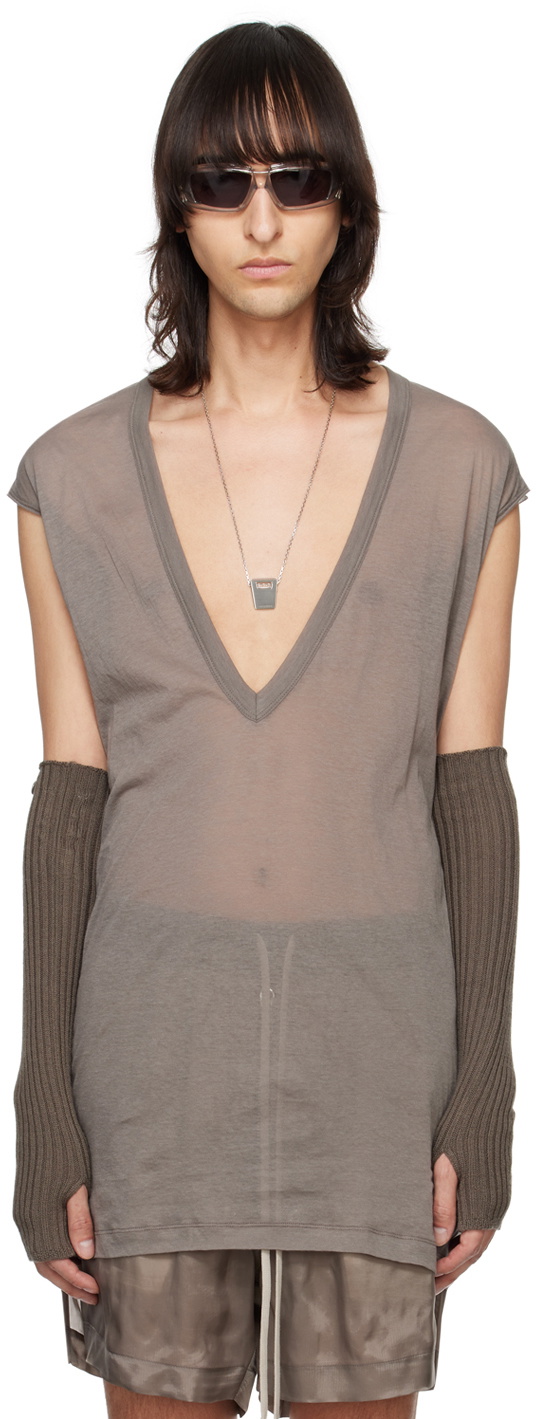 Rick Owens Gray Dylan T-Shirt Rick Owens