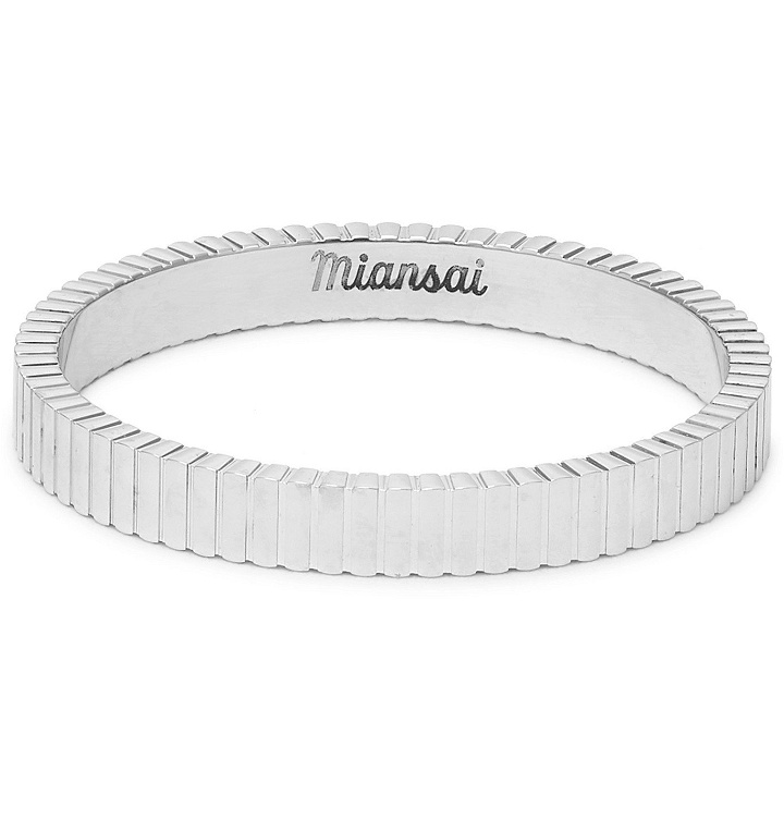 Photo: Miansai - Axel Sterling Silver Ring - Silver
