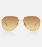 Bottega Veneta Light Ribbon aviator sunglasses