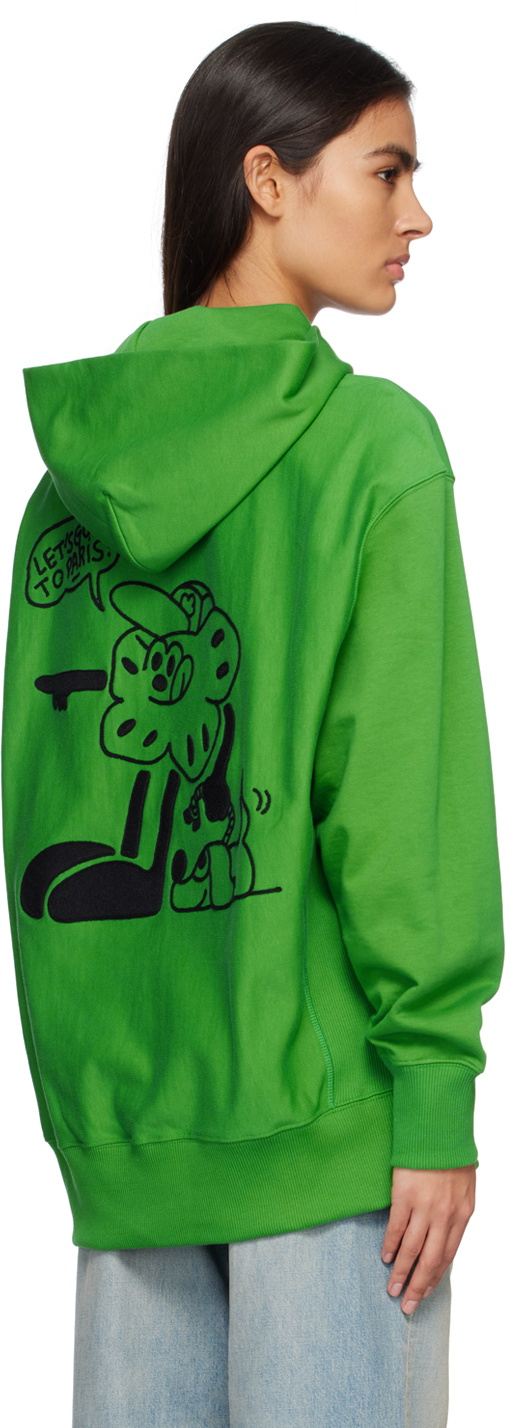 KENZO(ケンゾー) / BOKE BOY TRAVELS CLASSIC Kenzo Green Kenzo Paris Boke Boy Travels Hoodie Kenzo