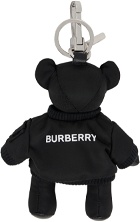 Burberry Black Thomas Bear Bomber Jacket Keychain