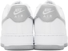 Nike White & Gray Air Force 1 '07 Sneakers