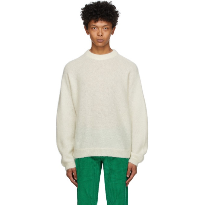 Photo: ERL Off-White Alpaca and Mohair Sweater