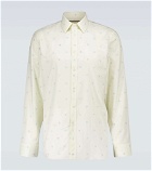 Gucci - Symbols fil coupé Oxford shirt