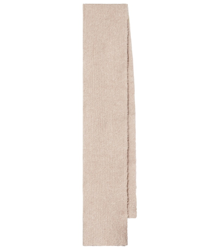 Photo: The Row Luthgard cashmere, alpaca wool, and silk scarf