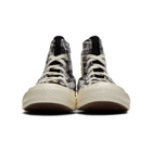 Converse Black and White Twisted Prep Chuck 70 High Sneakers