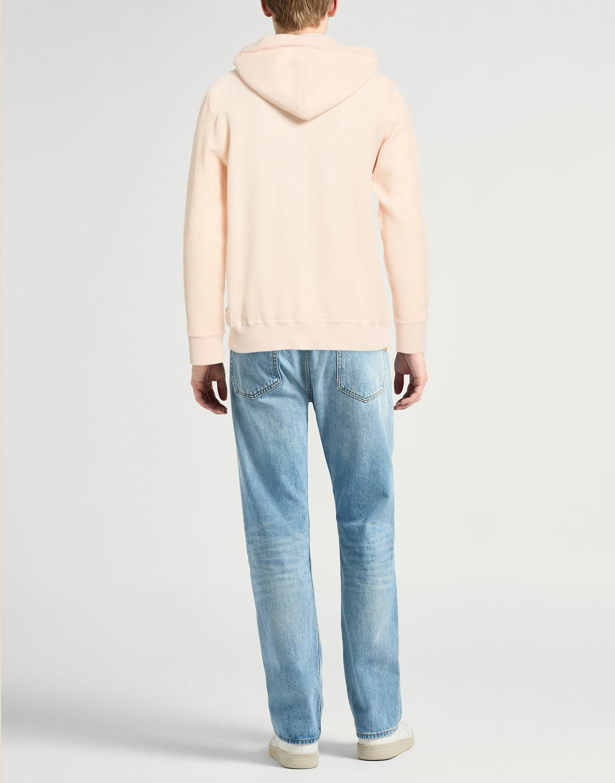 Crossley Mens Sweatshirt in Blush