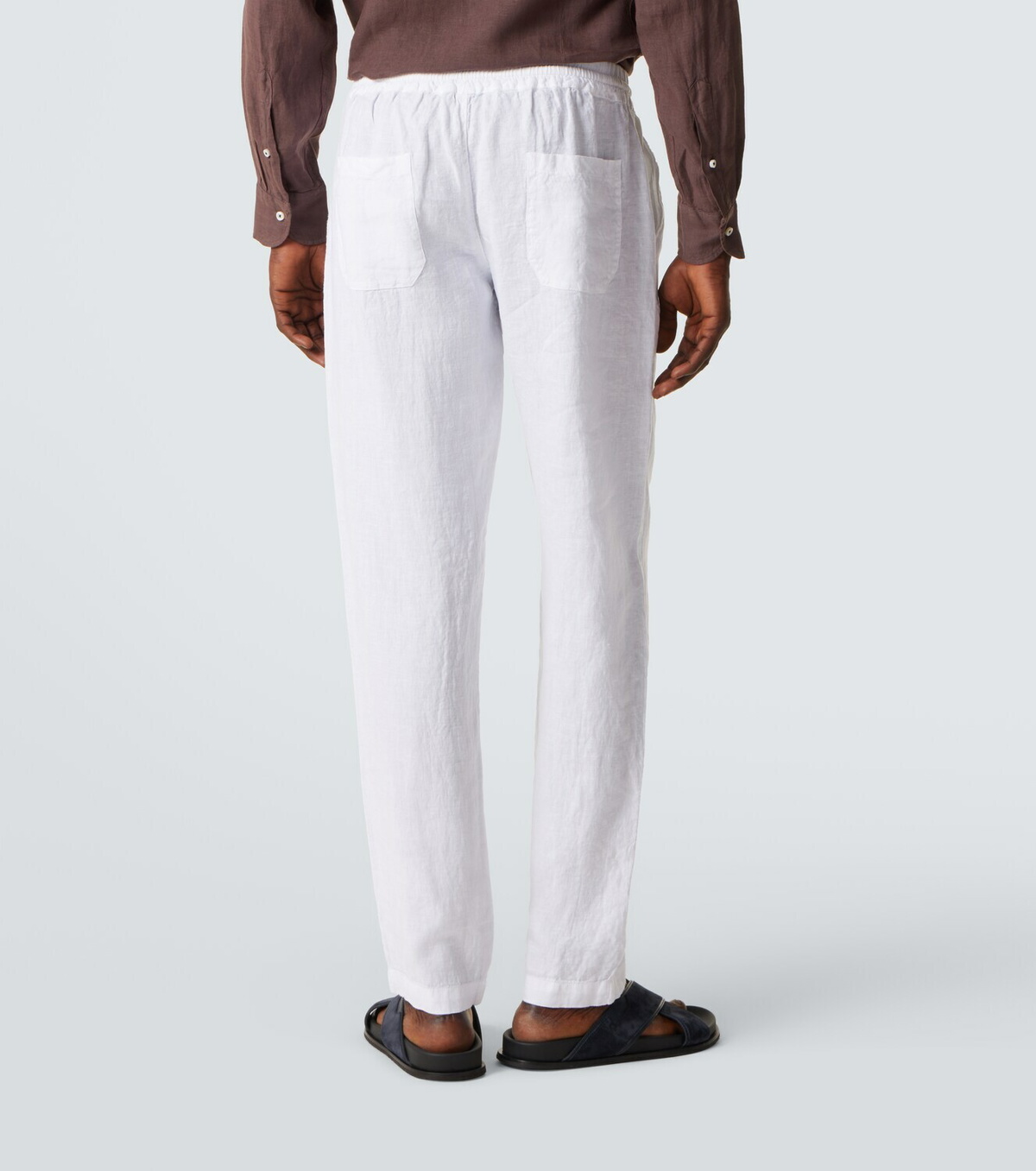 Fedeli Bonifacio linen tapered pants
