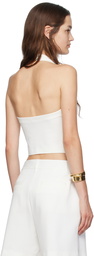 rag & bone White Irina Tank Top