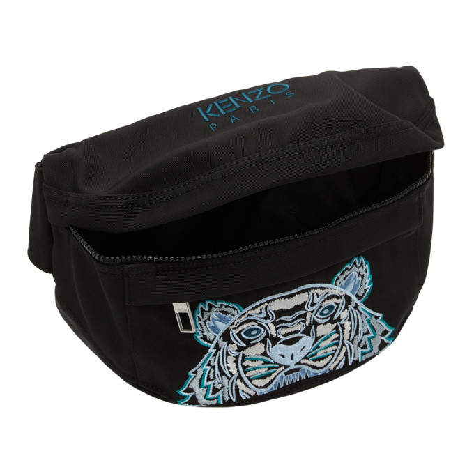 Kenzo Black Mini Kampus Bum Bag Kenzo