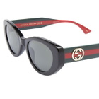 Gucci Women's GG1862S Sunglasses in Black/Grey 