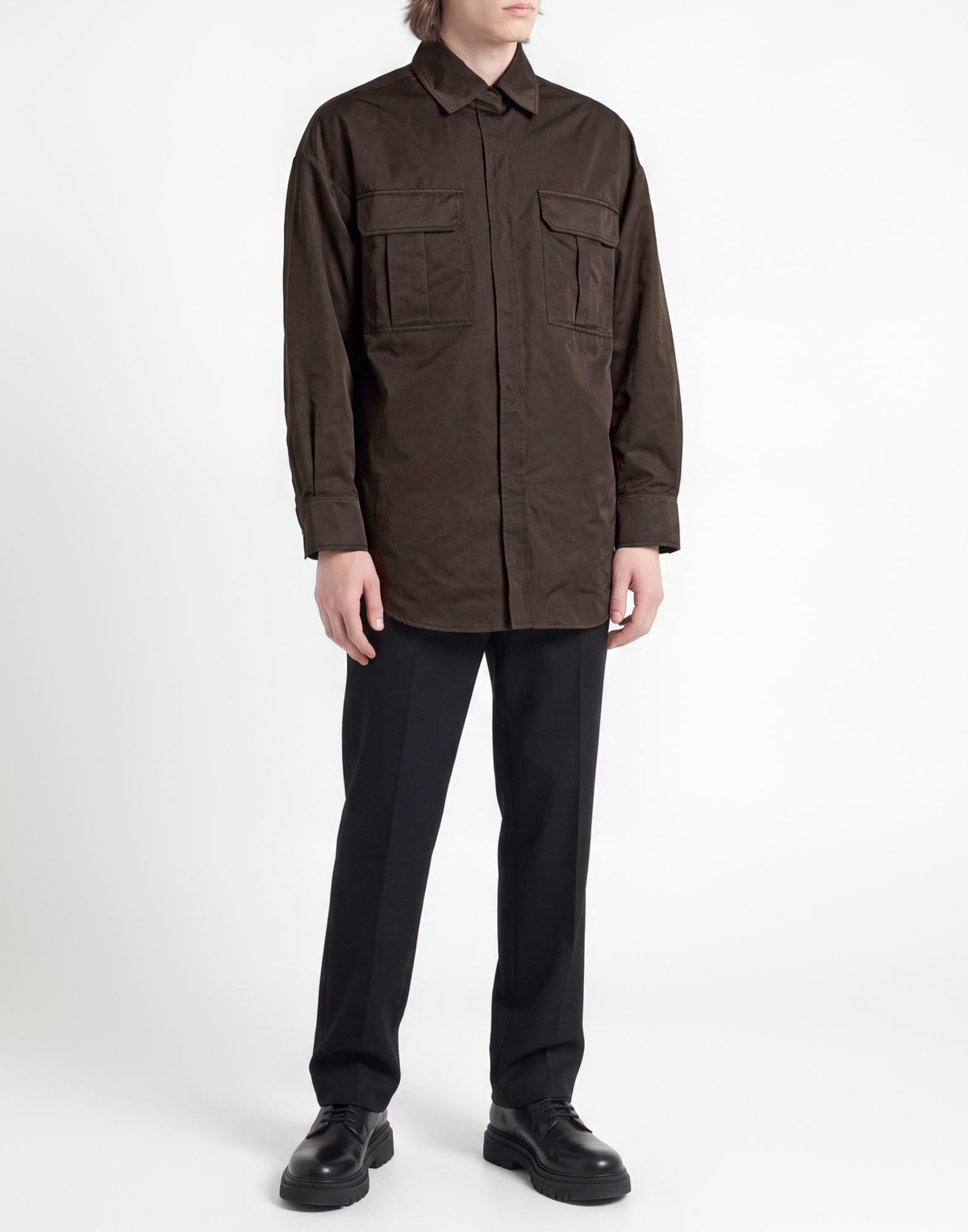 P. a.r. o.s. h. Mens Shirt Charcoal