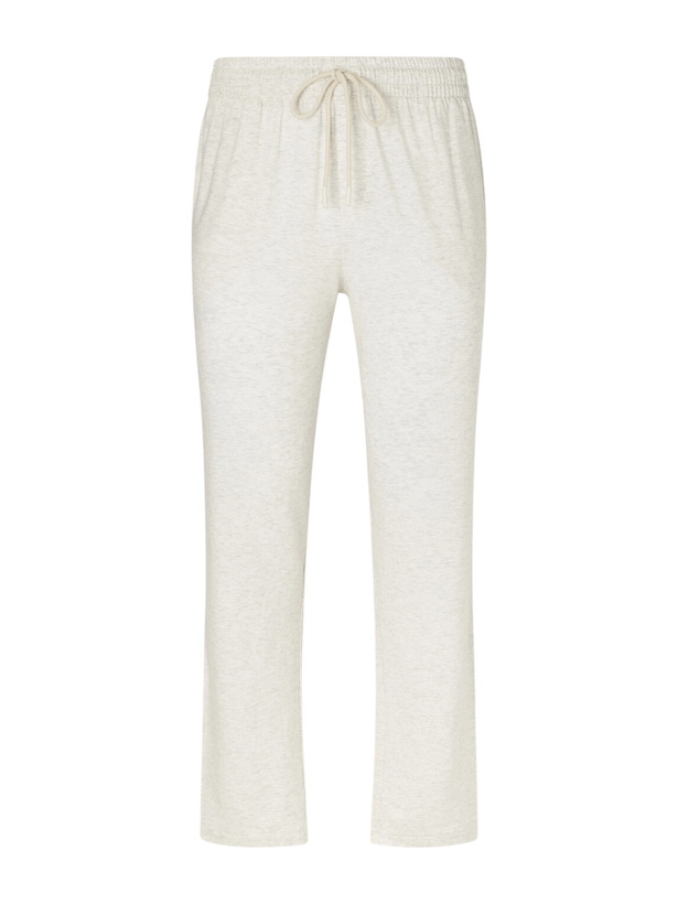 Photo: Zimmerli - Tapered-Leg Stretch-TENCEL™ Lyocell Pyjama Trousers - Neutrals