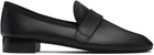 Repetto Black Michael Rubber-Sole Loafers