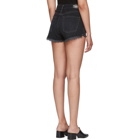 Citizens of Humanity Black Danielle Cut-Off Shorts