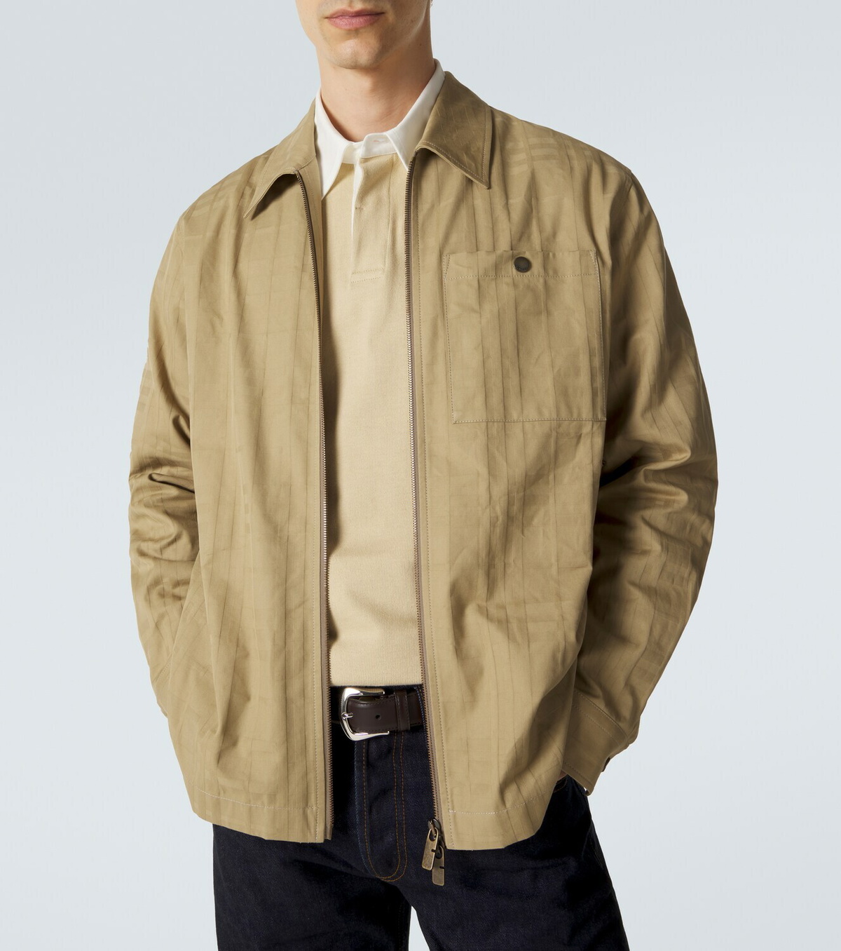 Burberry Burberry Check cotton jacket