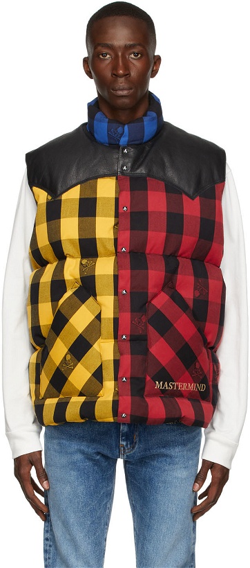 Photo: mastermind JAPAN Multicolor Rocky Mountain Featherbed Edition Down Crazy Vest
