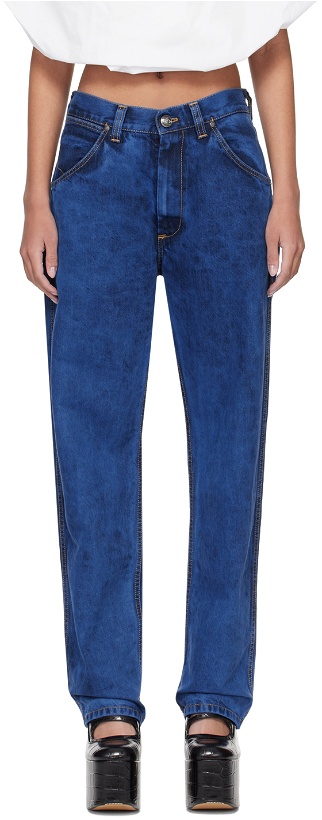 Photo: Vivienne Westwood Blue Five-Pocket Jeans