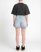 Halfboy Womens Denim shorts in Blue