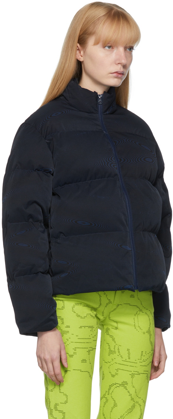 Paloma Wool Black & Navy Newton Down Jacket Paloma Wool
