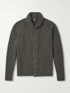 Begg & Co - Yacht Cashmere Cardigan - Green