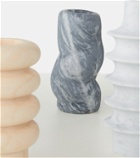 Bloc Studios - Fatroll marble vase by Odd Matter