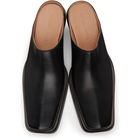 Bottega Veneta Black Square Toe Loafers