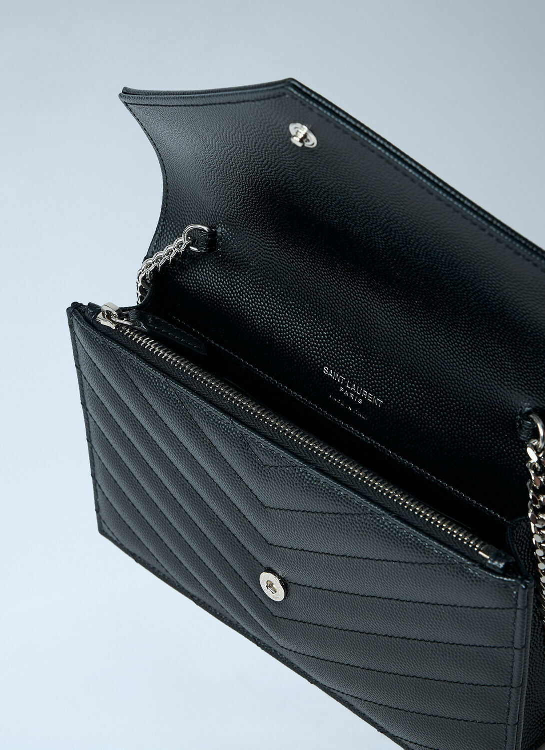 Saint Laurent Cassandre Envelop Chain Wallet