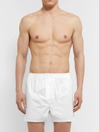 Derek Rose - Cotton Boxer Shorts - White