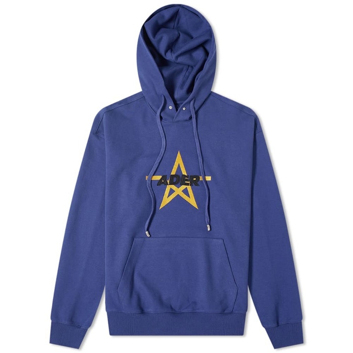 Photo: ADER error Embroidered Star Logo Hoody