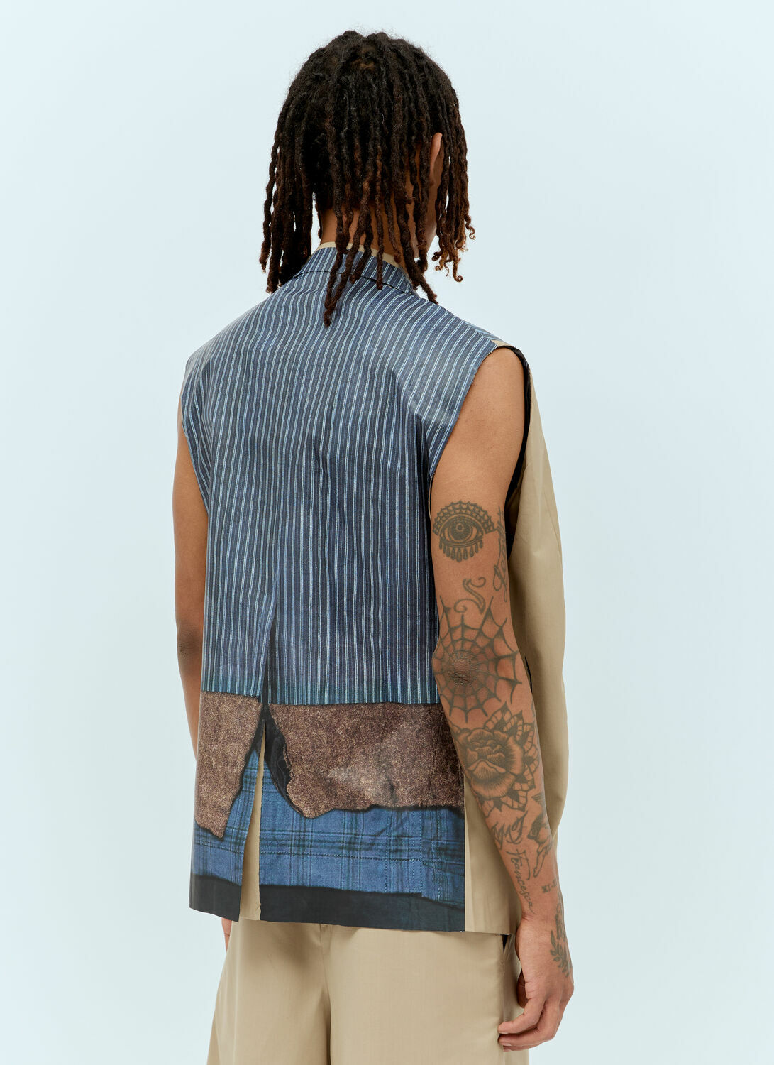 Comme des Garçons Homme Plus Printed Double-Breasted Blazer