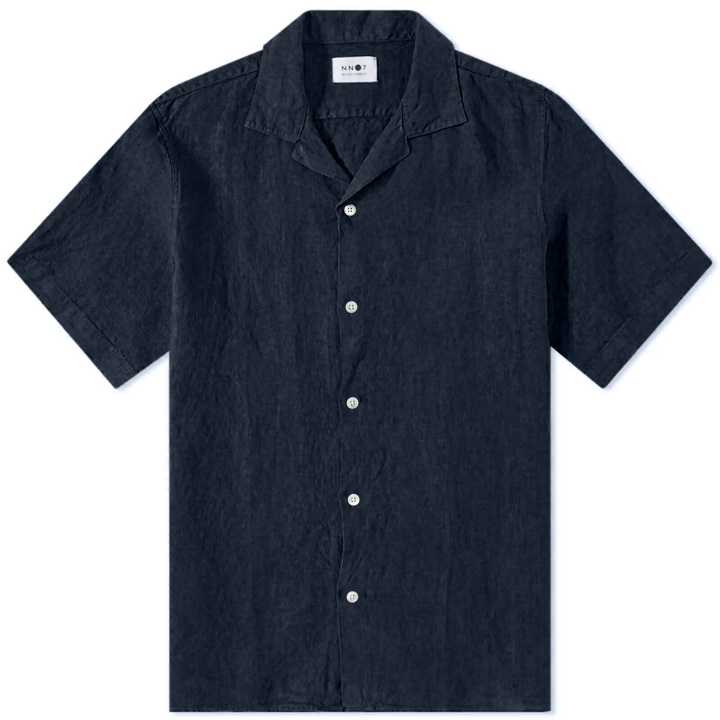Photo: NN07 Men's Ole Vacation Shirt in Navy Blue