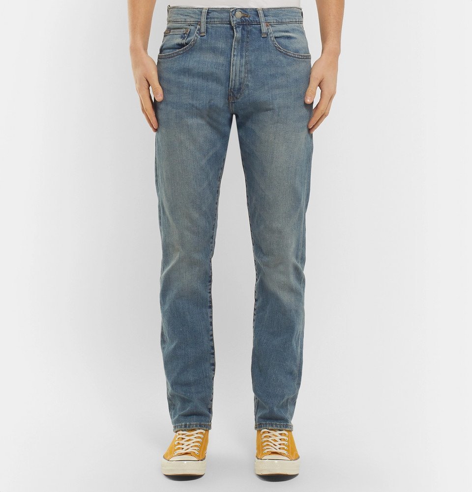 Polo Ralph Lauren - Sullivan Slim-Fit Stretch-Denim Jeans - Men - Light  denim Polo Ralph Lauren