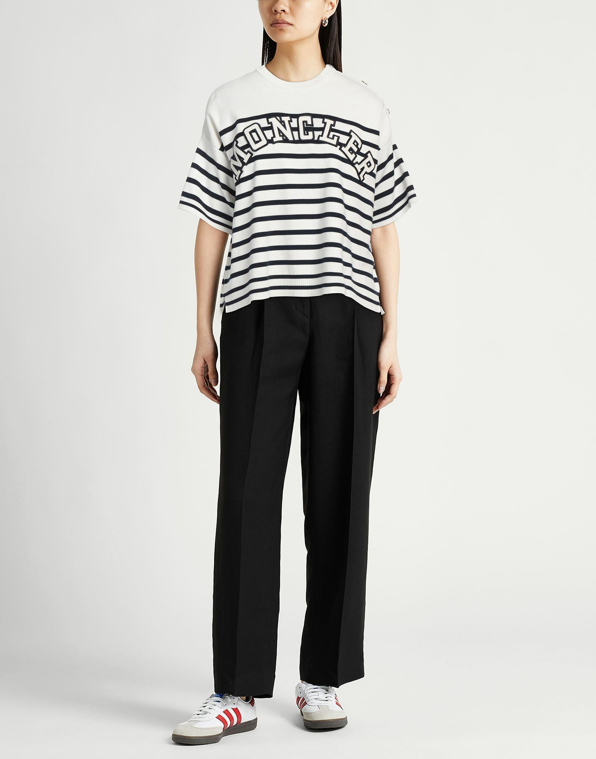 Moncler Womens Sweater in Off white