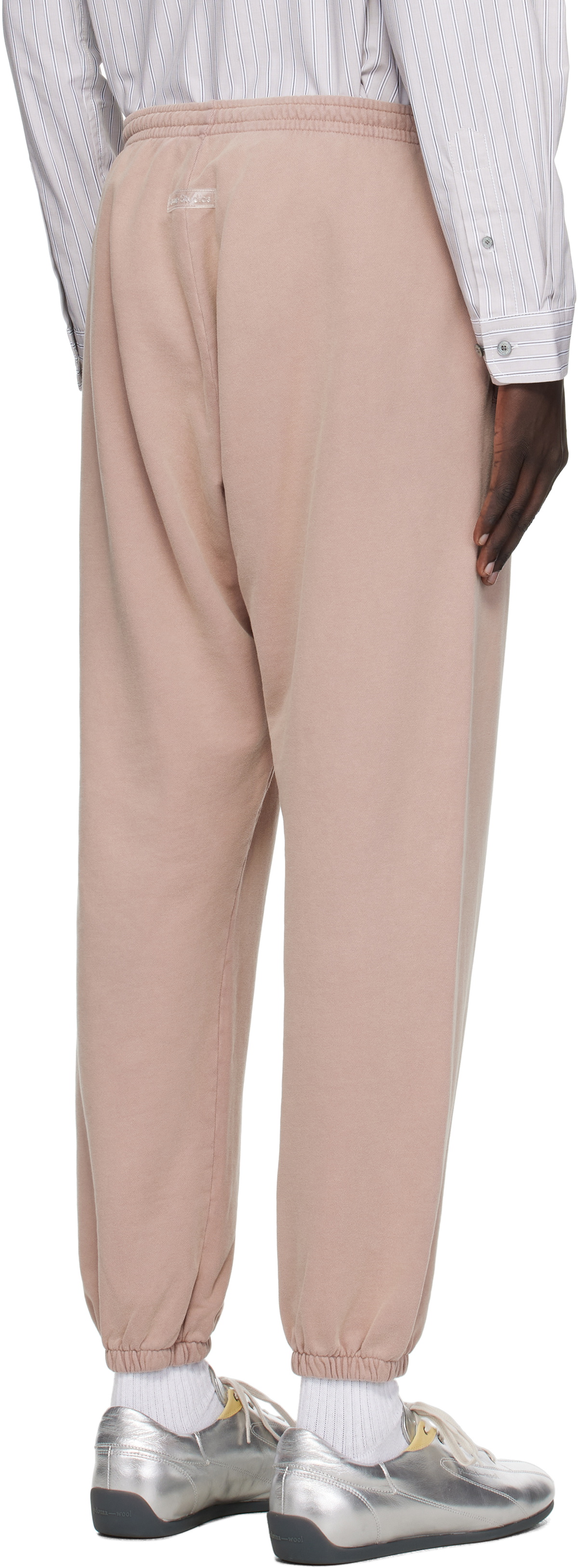Acne Studios Pink Cotton Sweatpants