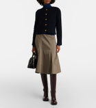 Altuzarra Harris cropped wool-blend cardigan