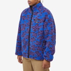 LMC Men's Boa Fleece Reversible Jacket in Blue