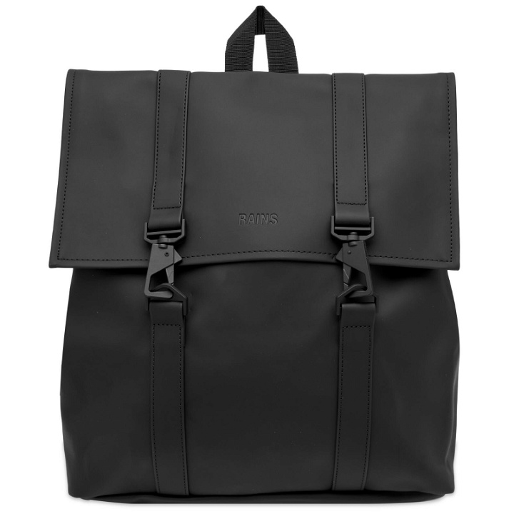 Photo: Rains Men's MSN Bag Mini in Black