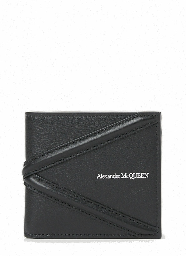 Photo: Alexander McQueen - Bifold Logo Wallet in Black