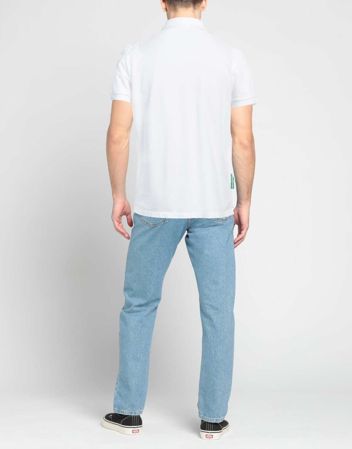 Dsquared2 Mens Polo shirt in White