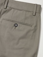 Ermenegildo Zegna - Stretch-Cotton Trousers - Gray