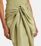 Eres Cabine cotton voile beach cover-up
